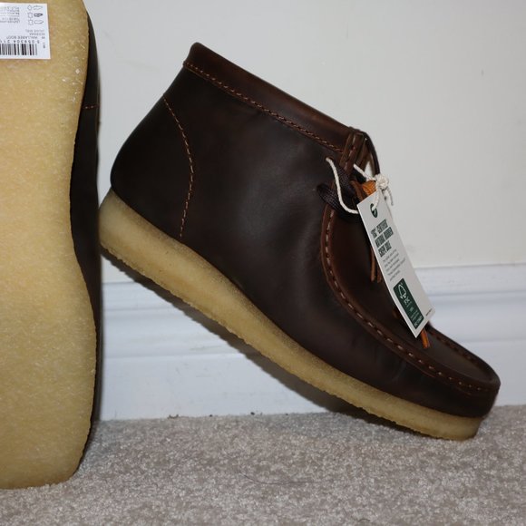 Clarks Brown Leather 9.5 - Picture 4 of 4